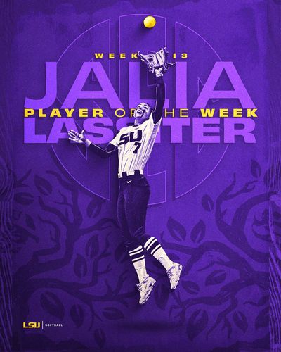 Image post by @LSUsoftball on Twitter