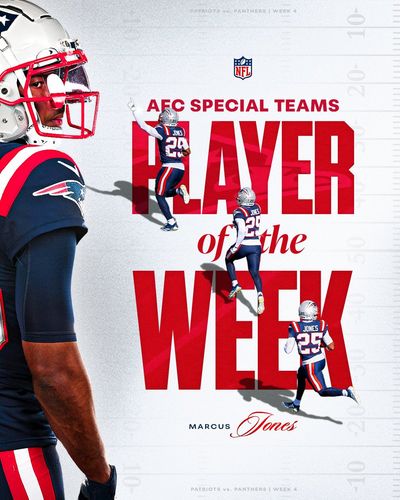 Image post by @Patriots on Twitter