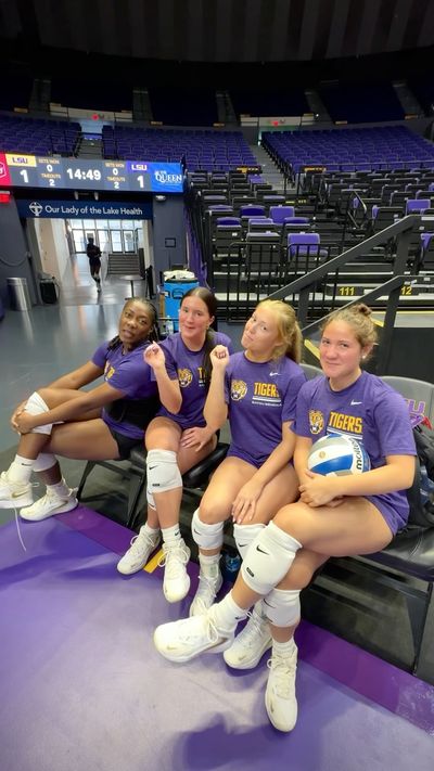 Video post by @lsuvolleyball on Instagram