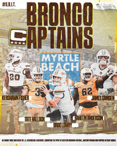 Image post by @WMU_Football on Twitter