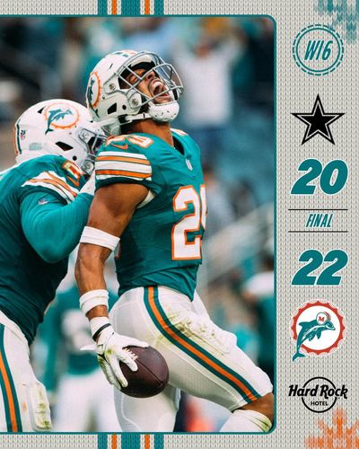 Image post by @MiamiDolphins on Twitter