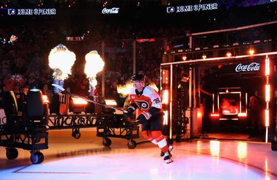 Image post by @NHLFlyers on Twitter/X
