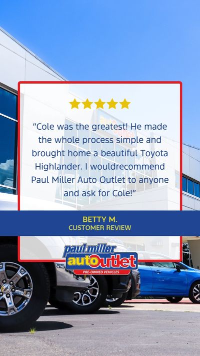 Video post by @PaulMillerAutoOutlet on Facebook