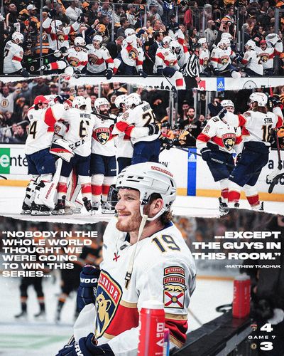 Image post by @FlaPanthers on Twitter