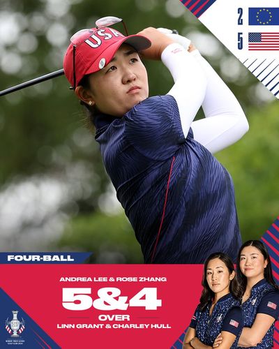 Image post by @SolheimCupUSA on Twitter