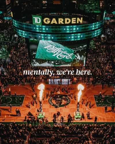 Image post by @celtics on Twitter