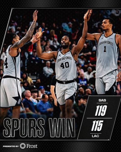 Image post by @spurs on Twitter