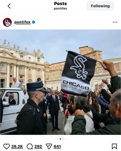 Image post by @whitesox on Instagram