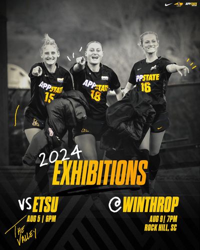 Image post by @appstatewsoccer on Twitter