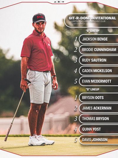 Image post by @HuskerMGolf on Twitter