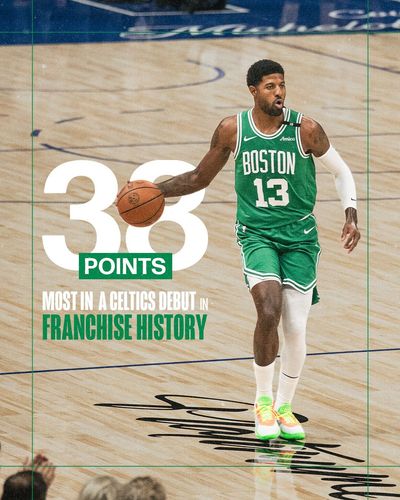 Image post by @celtics on Instagram