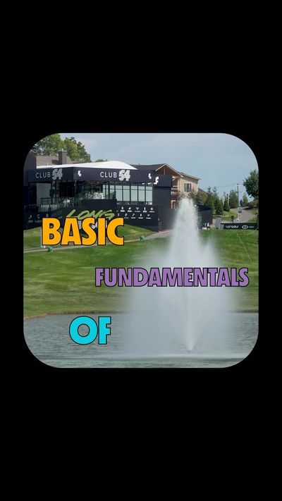 Video post by @livgolfleagueofficial on Facebook