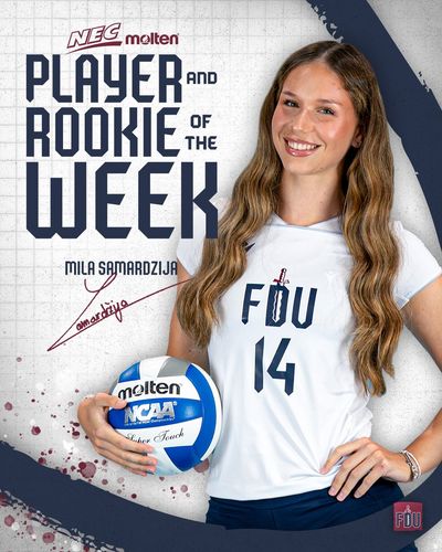 Image post by @FDUKnightsWVB on Twitter