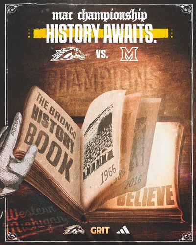 Image post by @WMU_Football on Twitter