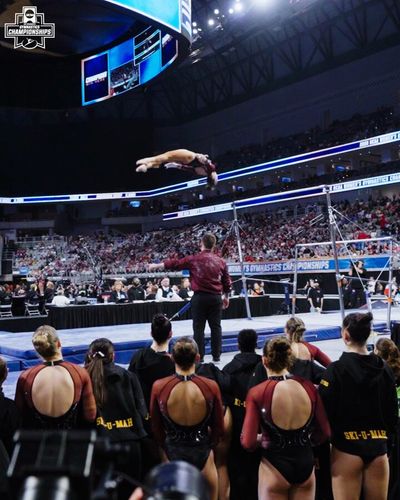 Video post by @NCAA_Gymnastics on Twitter