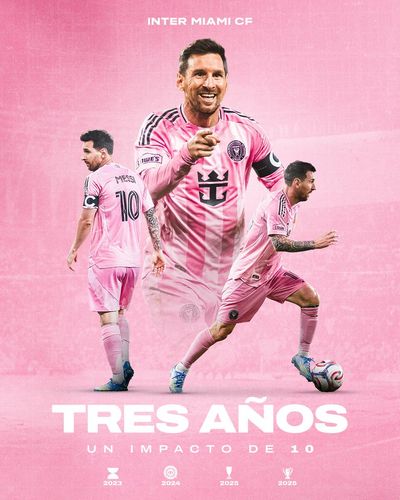 Image post by @InterMiamiCF on Twitter