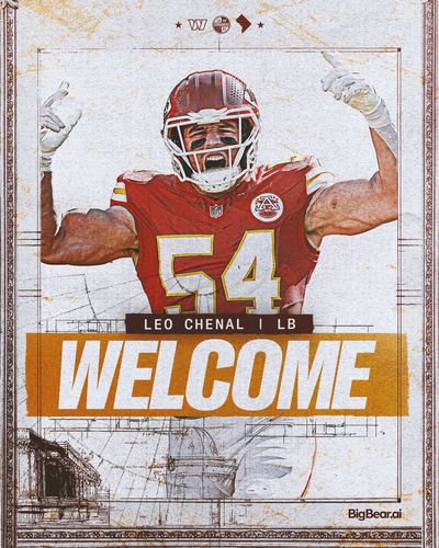 Image post by @Commanders on Twitter