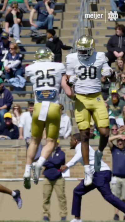 Video post by @ndfootball on Instagram