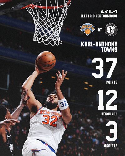 Image post by @nyknicks on Twitter