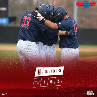 Image post by @RadfordBaseball on Twitter
