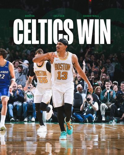Image post by @celtics on Twitter