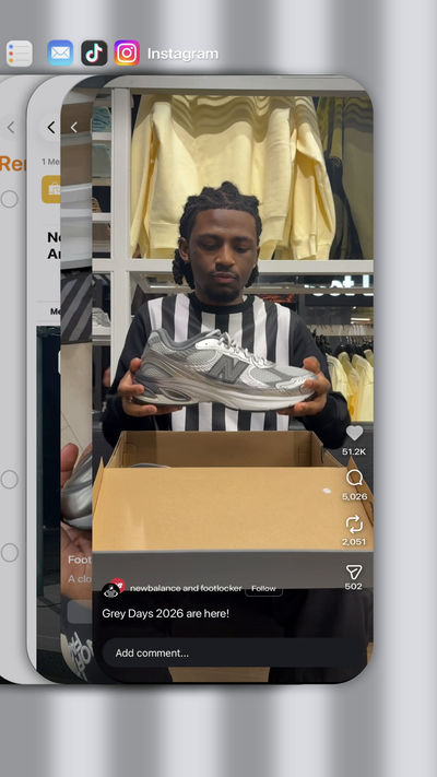 Video post by @footlocker on TikTok