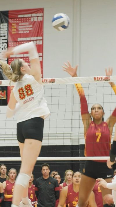 Video post by @terpsvolleyball on Instagram