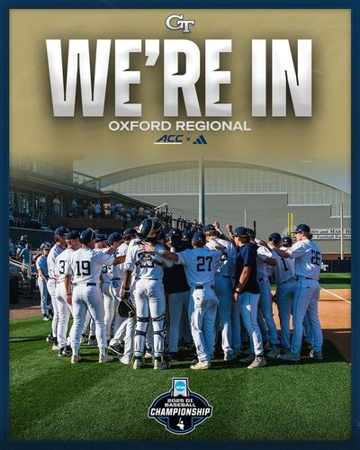 Image post by @gtbaseball on Facebook