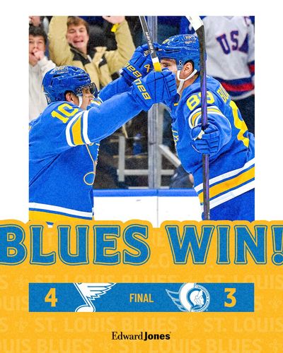 Image post by @StLouisBlues on Twitter