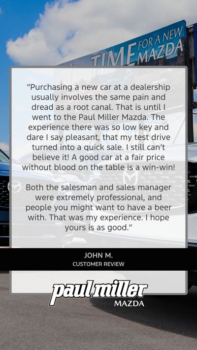 Video post by @PaulMillerMazda on Facebook