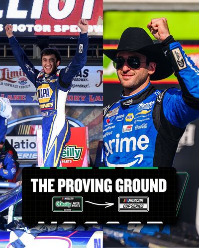 Image post by @NASCAROReillyAP on Twitter