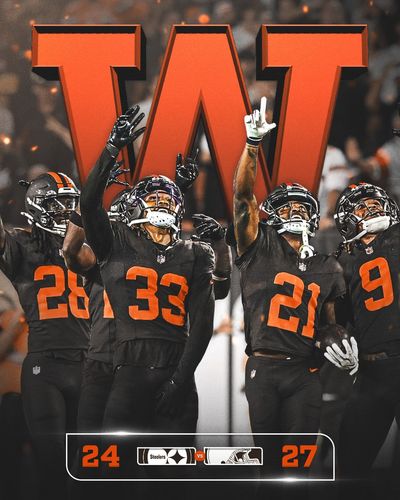 Image post by @Browns on Twitter/X