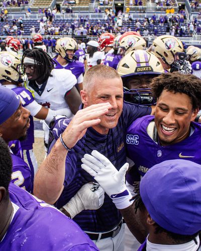 Image post by @jmu_football on Instagram