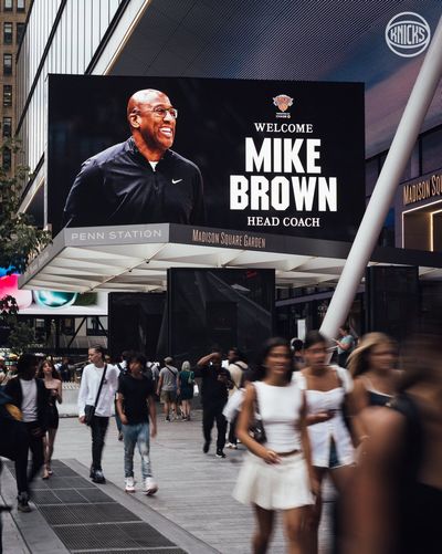 Image post by @nyknicks on Twitter