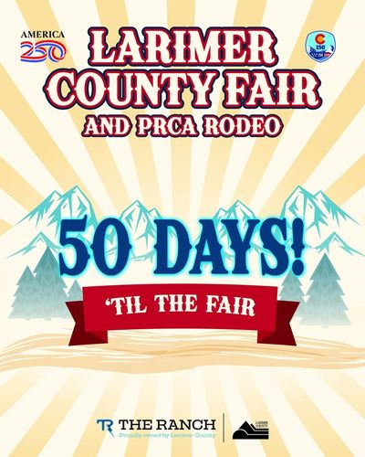 Image post by @LarimerCountyFairAndRodeo on Facebook