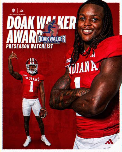 Image post by @IndianaFootball on Twitter