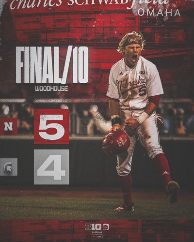 Image post by @HuskerBaseball on Twitter