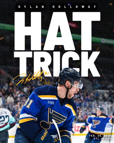 Image post by @StLouisBlues on Twitter