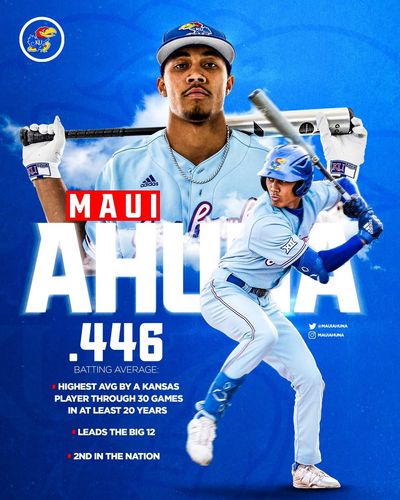 Image post by @KUBaseball on Twitter