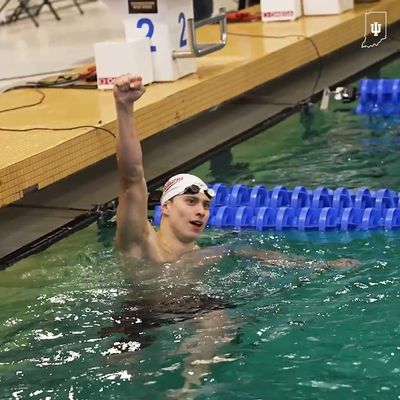 Video post by @IndianaSwimDive on Twitter