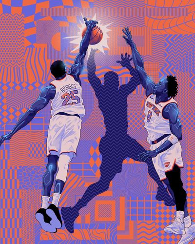 Image post by @nyknicks on Twitter