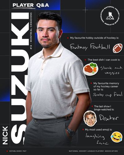 Image post by @NHLPA on Twitter