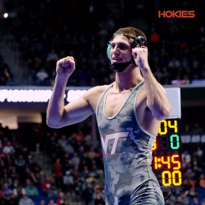 Video post by @hokieswrestling on Instagram