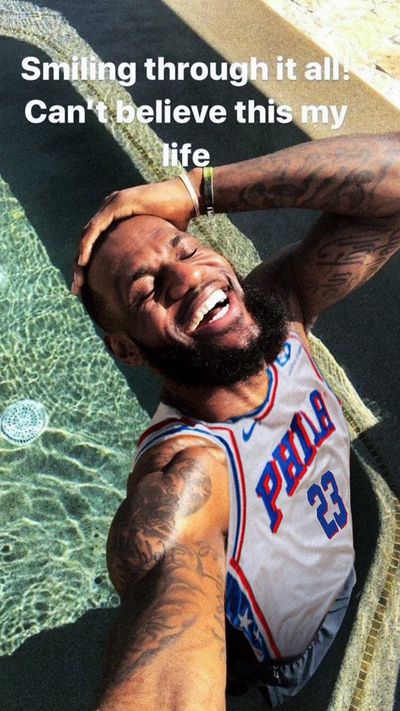 Image post by @sixers on Twitter