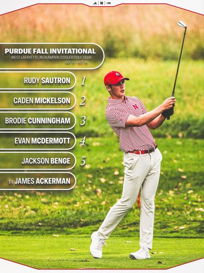 Image post by @HuskerMGolf on Twitter
