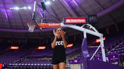 Video post by @tcuwbb on Twitter