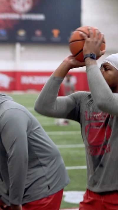 Video post by @razorbackfb on Instagram