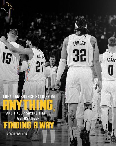 Image post by @nuggets on Twitter