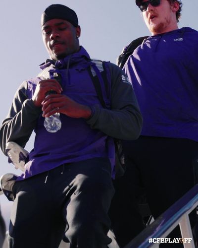 Video post by @CFBPlayoff on Twitter