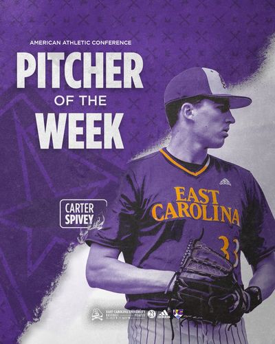Image post by @ECUBaseball on Twitter
